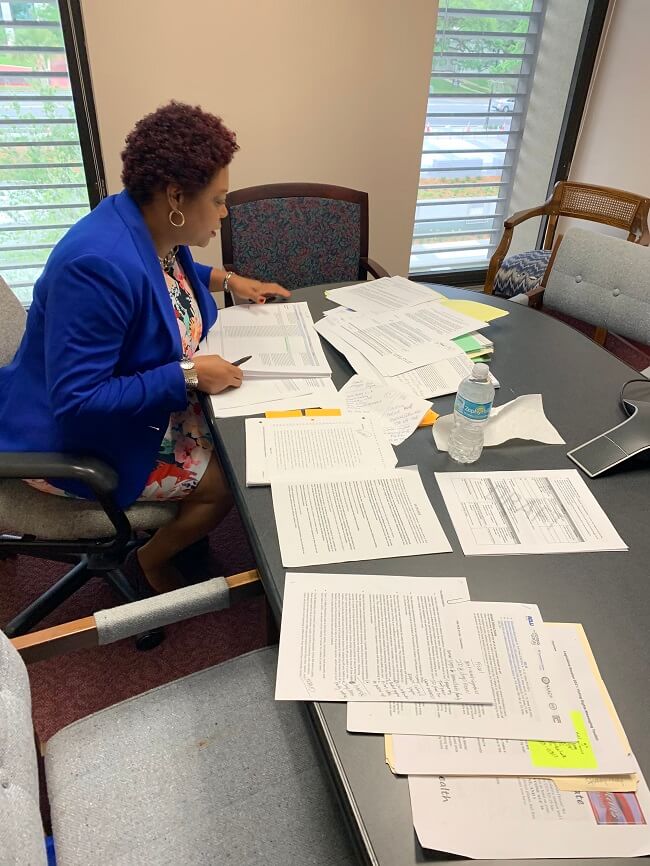 Tracie Davis for Florida State Senator hard at work!